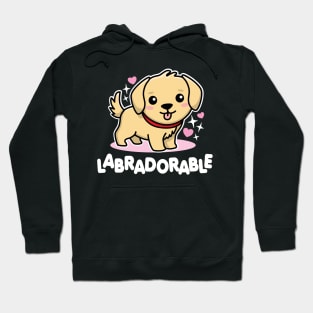Labradorable Cute Kawaii Labrador Dog Hoodie